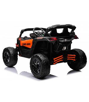 BUGGY CAN-AM 12V, 4 MOTORES DE 12V, 1 PLAZA, NARANJA-NEGRO, RC, INDA265-BNCANO